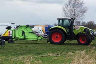 Schulte Sichelmulcher FX-1800 - Väderstad-Claas Feldtag in Brandenburg 